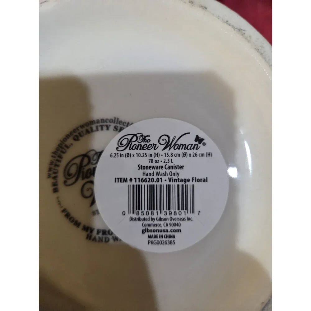 3 Piece Pioneer Woman Canister Set